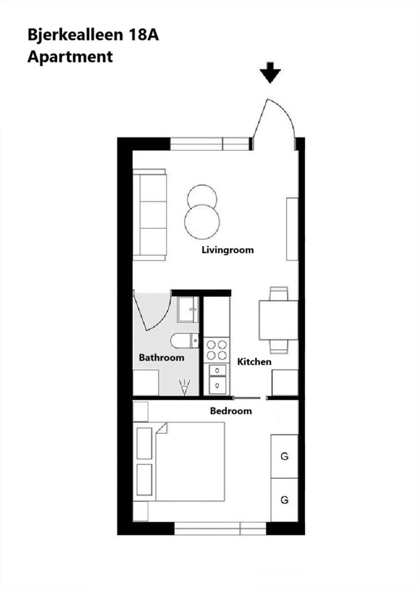 Book An Apartment Just For You In Central ترومسو المظهر الخارجي الصورة
